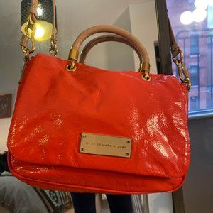 Marc by Marc Jacobs Orange Patent Leather Purse